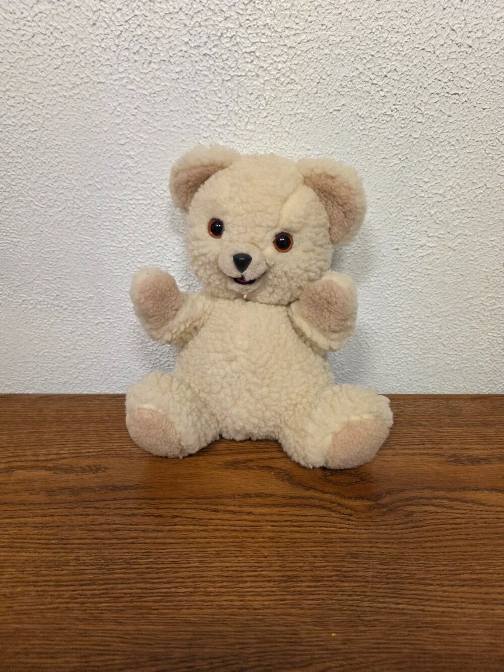Plush Hand Puppet - The Snuggles Bear by Russ Berrie 11" Tall